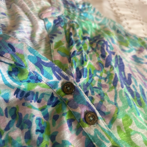 Lilly Pulitzer Essie Dress in Shell of a Party - Picture 2 of 5